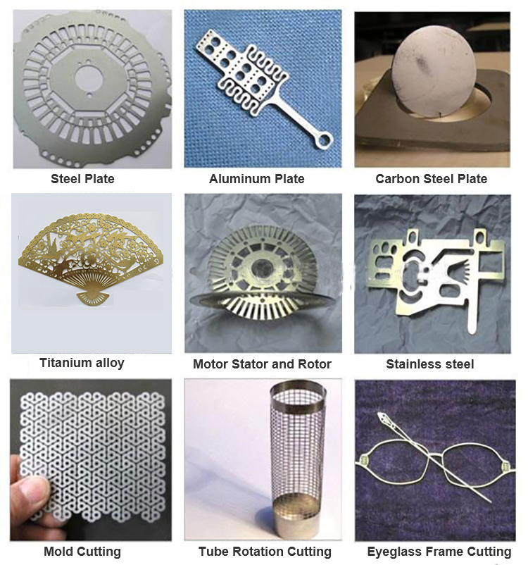 無線LAN無線制御が付いている底価格レーザーの打抜き機1000w